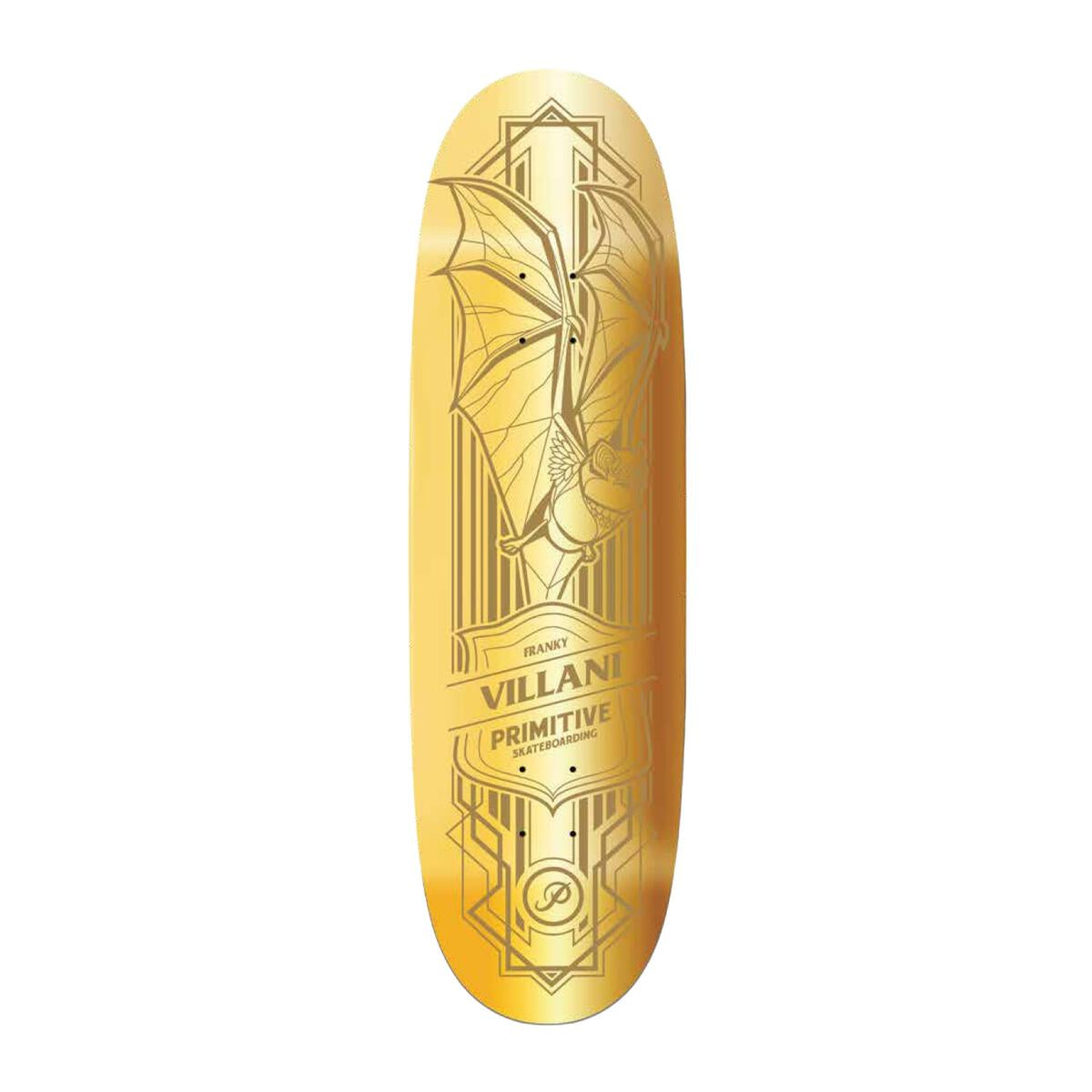 Franky Villani Gold Foil Primitive Skateboard Deck