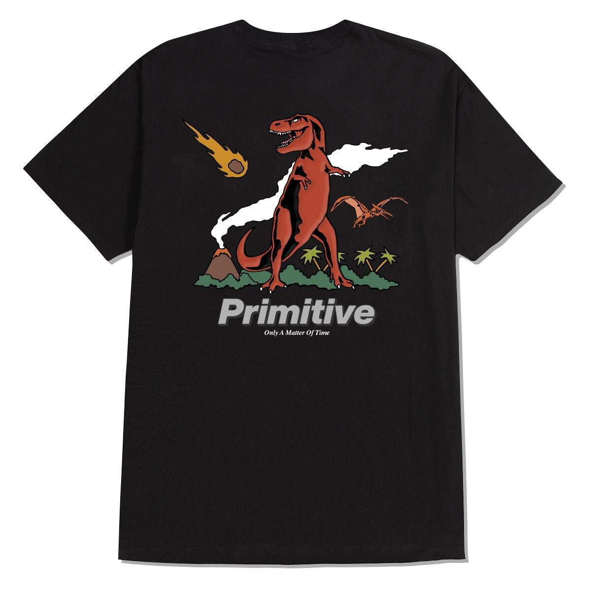 Black Rex Primitive Skate T-Shirt Back