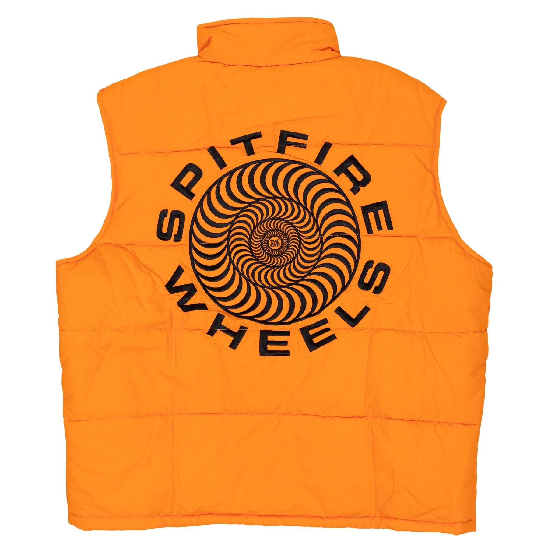 Orange Classic 87 Swirl Spitfire Wheels Vest Back