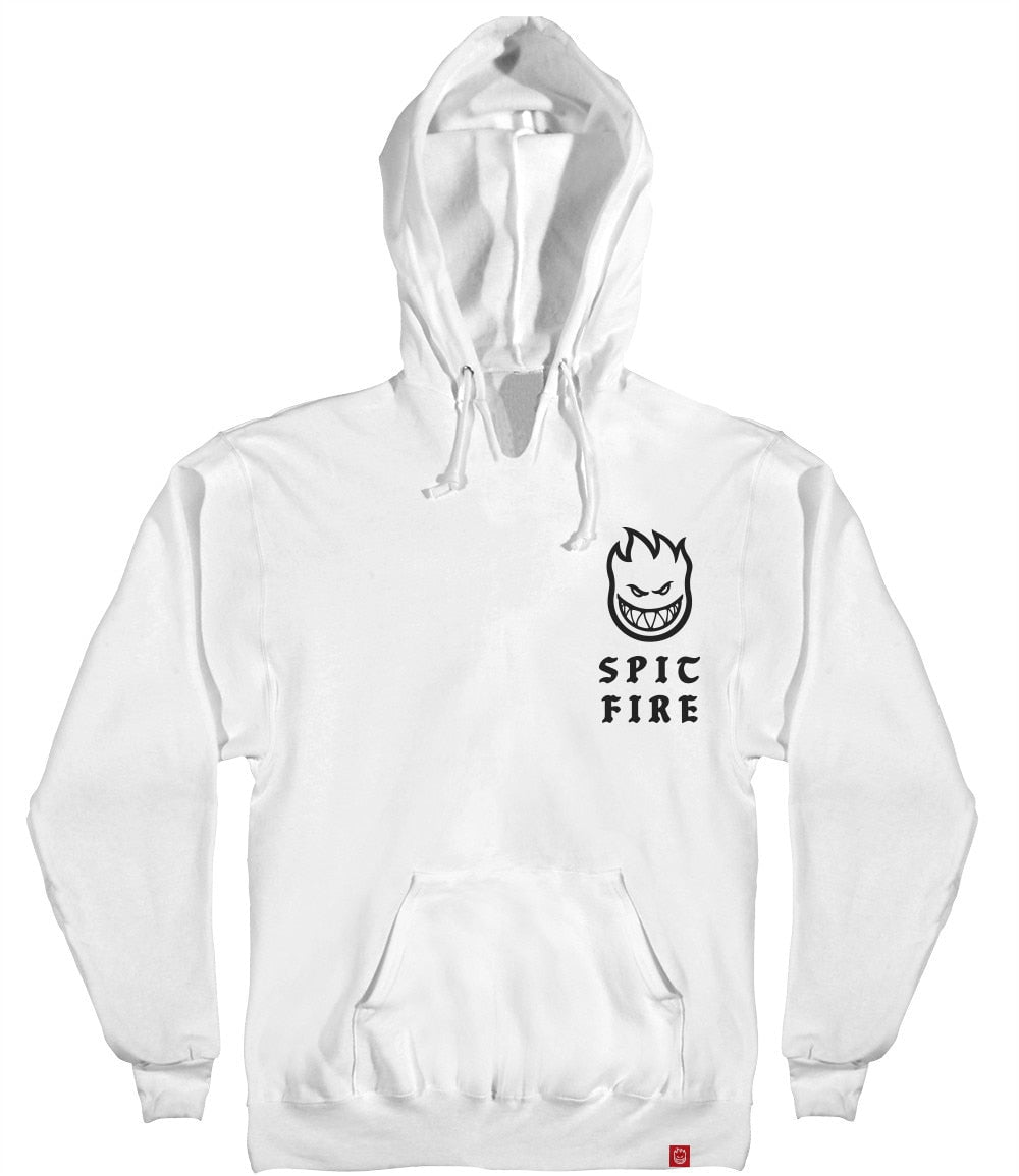 Spitfire Steady Rockin Pullover Hoodie - White/Black