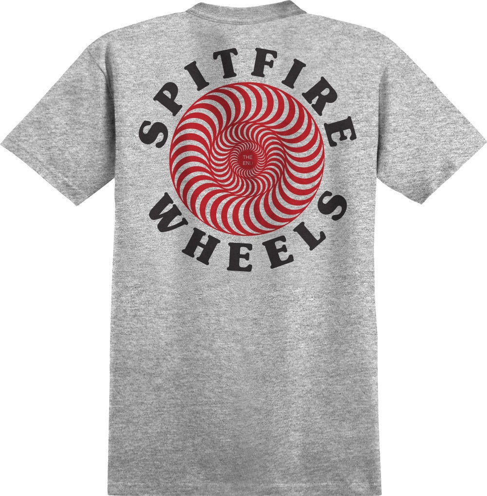 Spitfire OG Classic Tee - Athletic Heather/Black