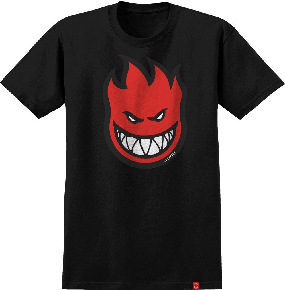 Spitfire Bighead Fill Tee - Black/Red