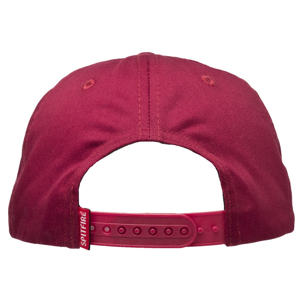 Spitfire Bighead Snap Back - Burgundy/Black