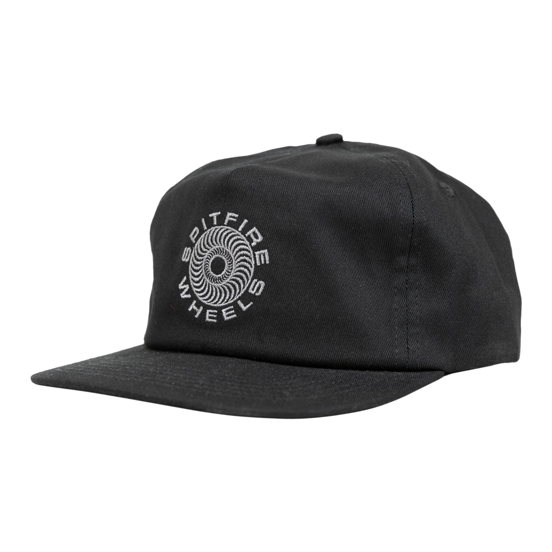 Black/Grey Classic 87' Swirl Spitfire Wheels Snapback