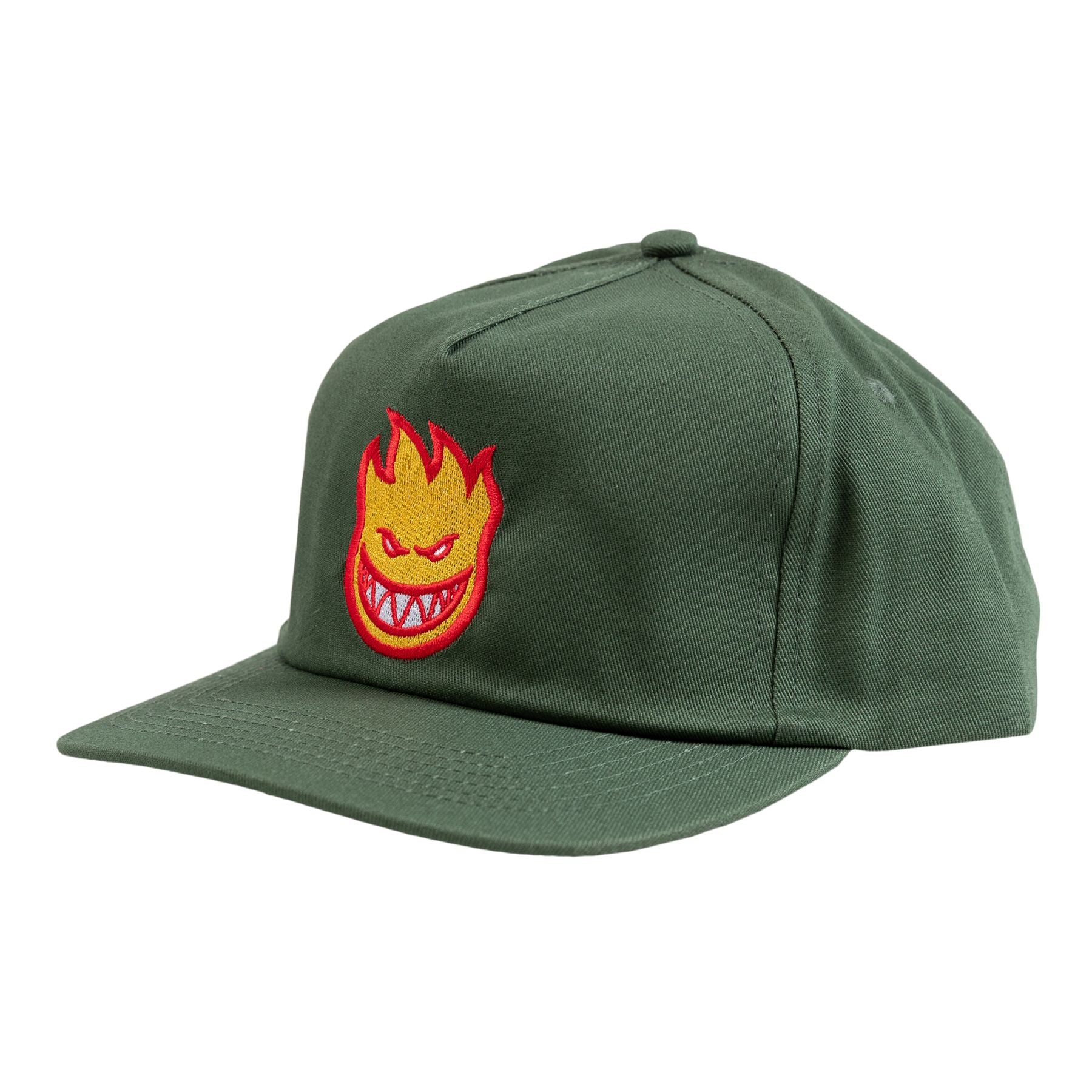 Dark Green Bighead Fill Spitfire Snapback