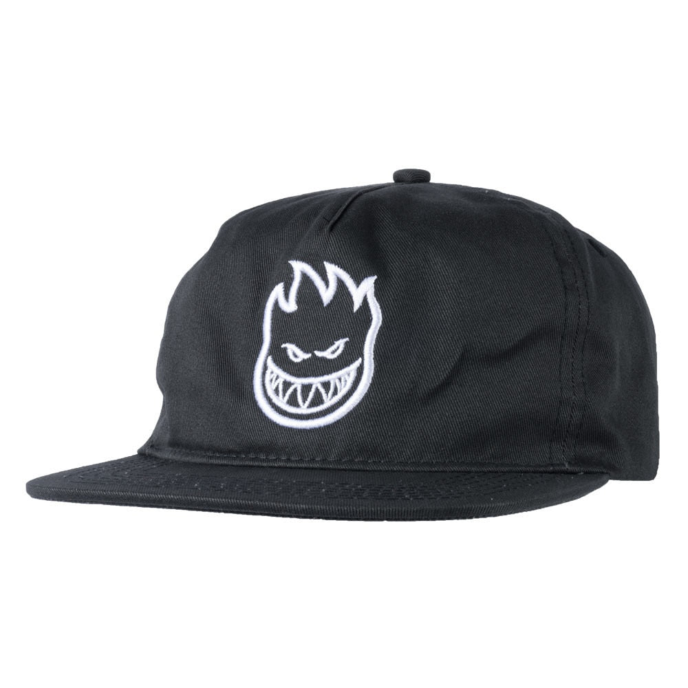 Spitfire Bighead Unstructured Snapback - Black/White