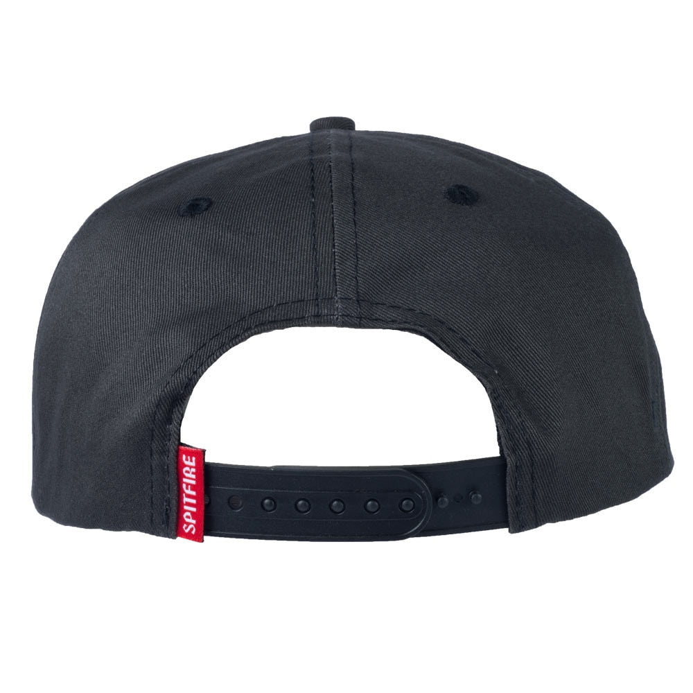 Spitfire Bighead Unstructured Snapback - Black/White