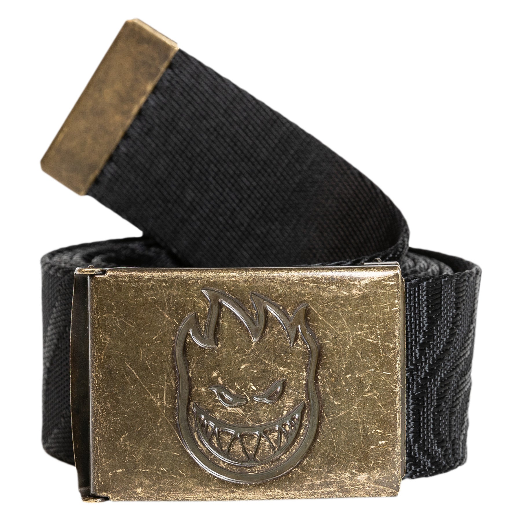 Brass/Black Jacquard Bighead Fill Spitfire Belt