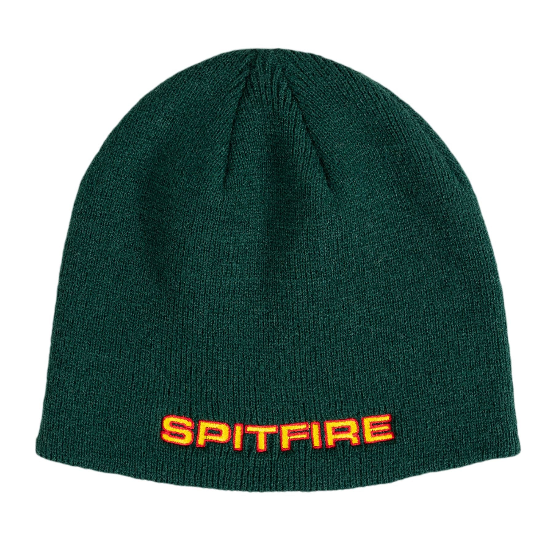 Dark Green Classic 87 Spitfire Skully Beanie