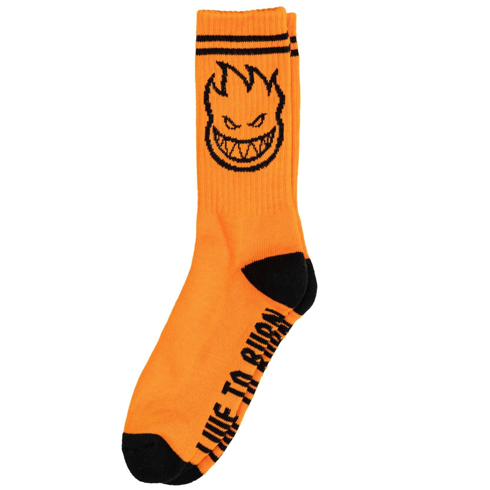 Orange/Black Bighead Spitfire Socks