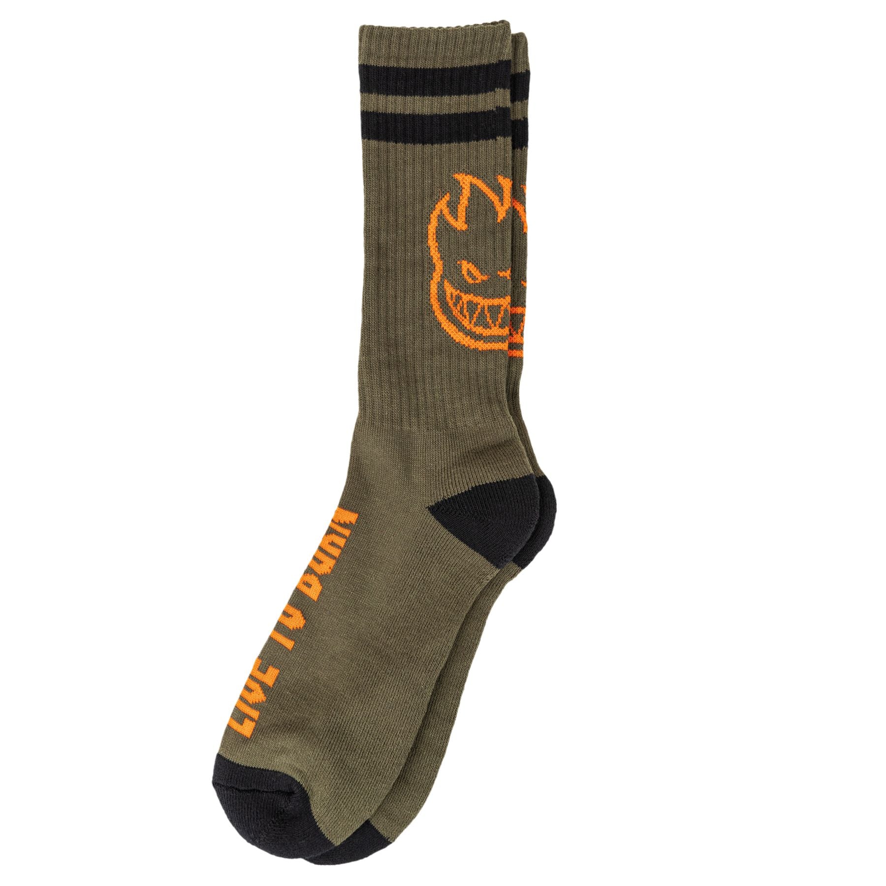 Olive Heads Up Spitfire Socks