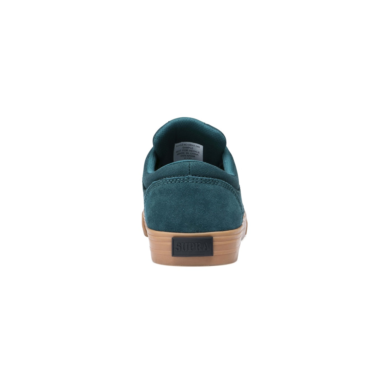 Supra Chino Skate Shoe - Evergreen/Gum