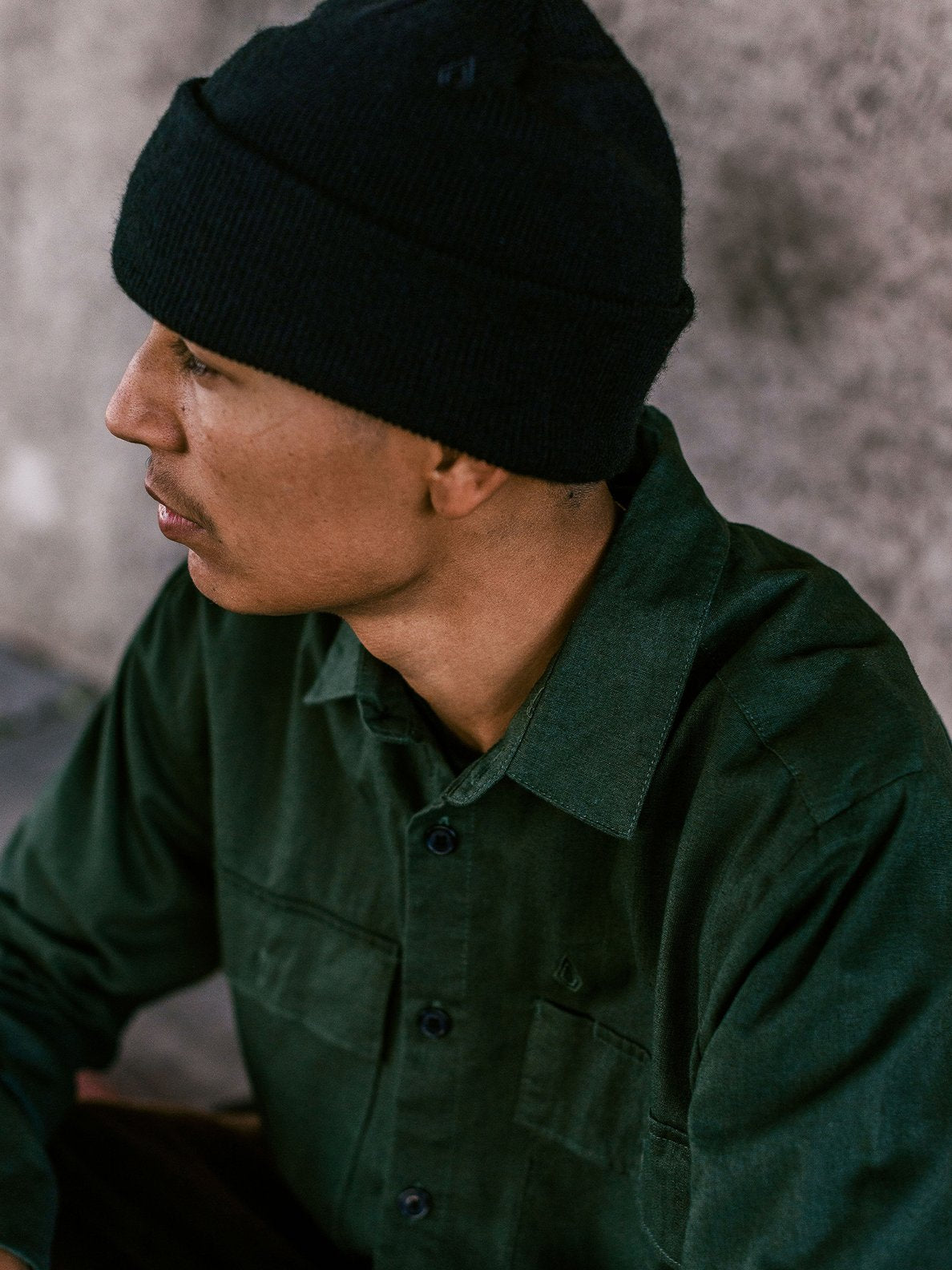 Black Louie Lopez Volcom Beanie