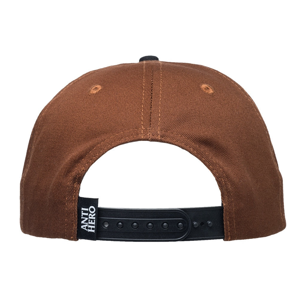 Antihero Reserve Patch Snapback Hat - Brown