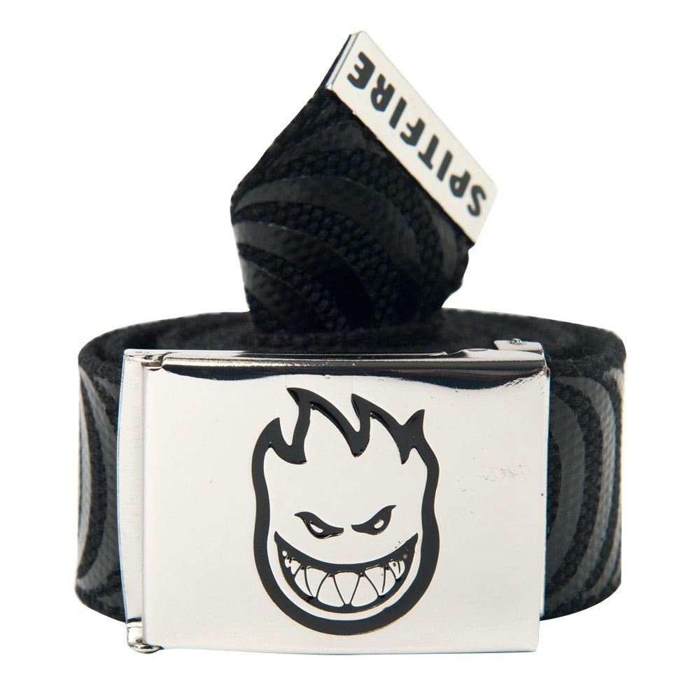 Spitfire Bighead LTB Web Belt Nickel/Black