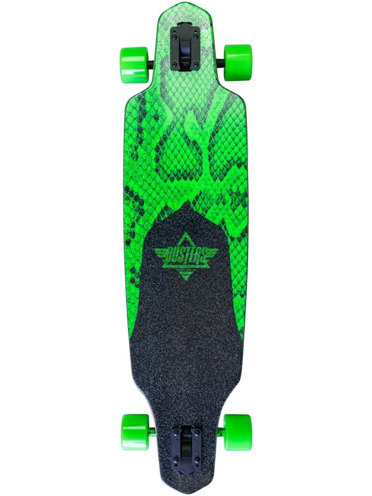 Channel Snakeskin Dusters Drop Thru Longboard