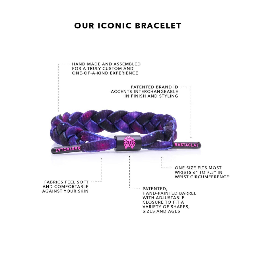 Galaxy Rastaclat Bracelet