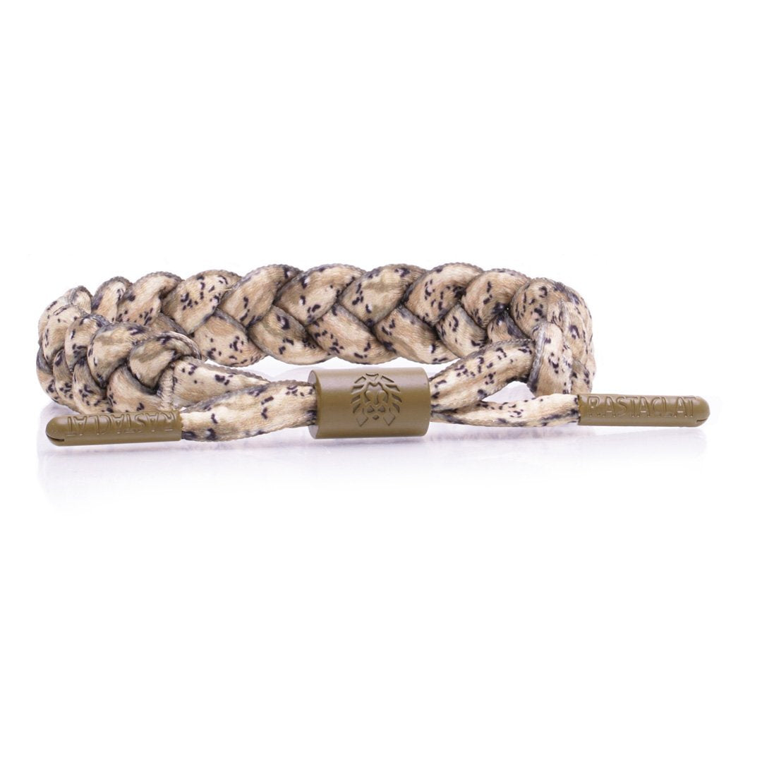 Desert Camo II Rastaclat Braided Bracelet