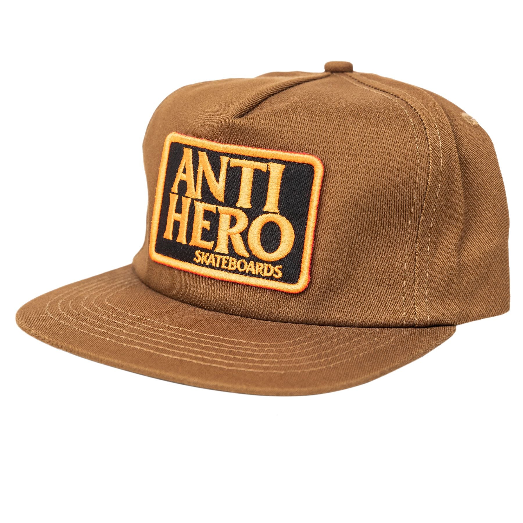 Brown Reserve Patch Antihero Snapback
