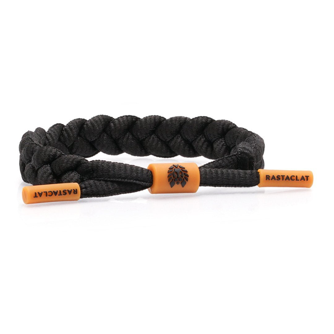 Rastaclat Gum Black Shoelace Bracelet