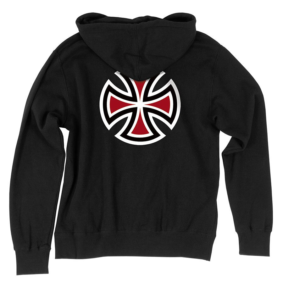 Independent Bar/Cross Regular Pullover hoodie- Black