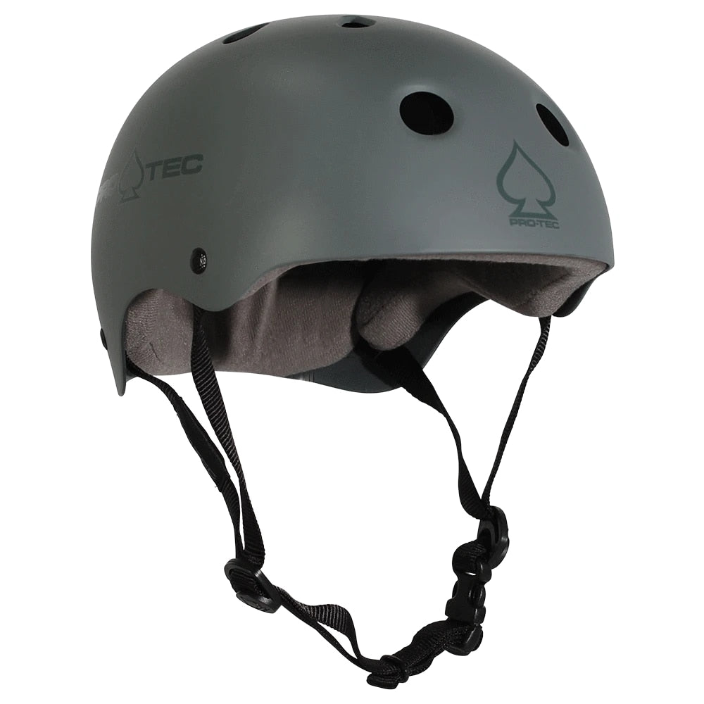 Matte Grey Classic Skate Pro-Tec Helmet