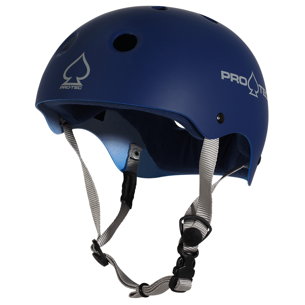 Pro-Tec Classic Skate Helmet- Matte Blue