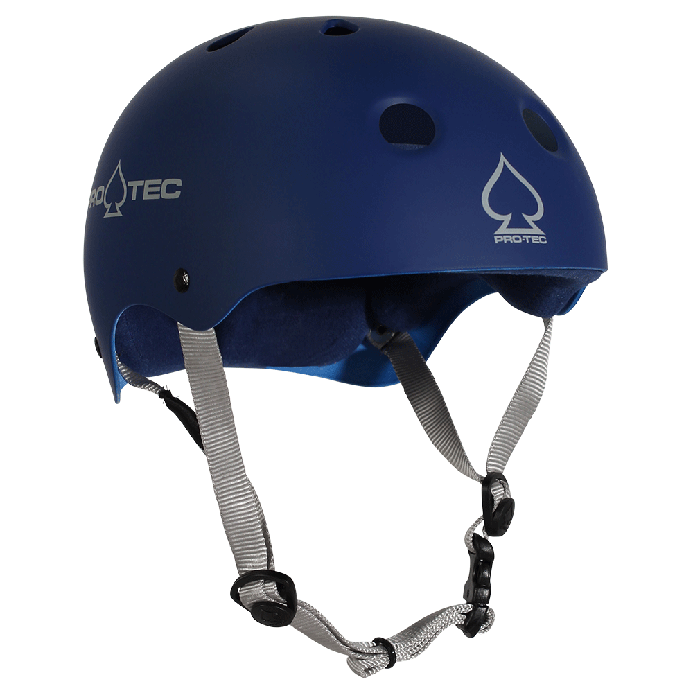 Pro-Tec Classic Skate Helmet- Matte Blue