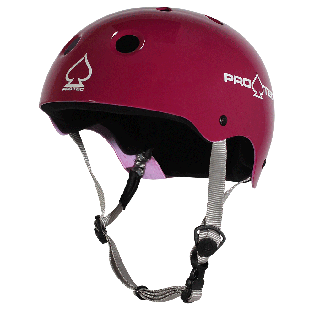Pro-Tec Classic Skate Helmet - Gloss Eggplant