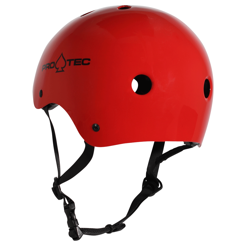 Pro-Tec Classic Skate Helmet- Gloss Red