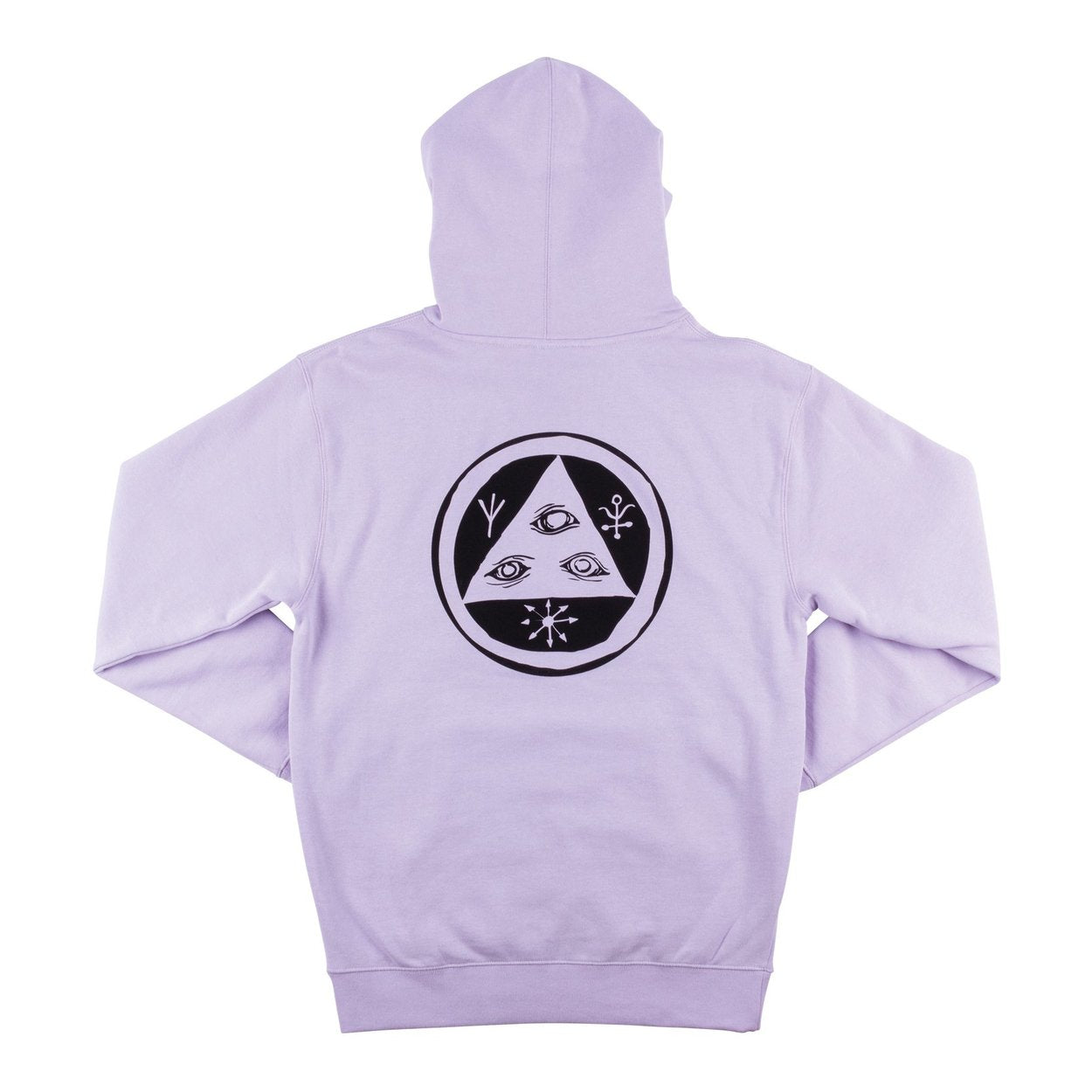 Welcome Talisman Pullover Hoodie - Lavender/Black