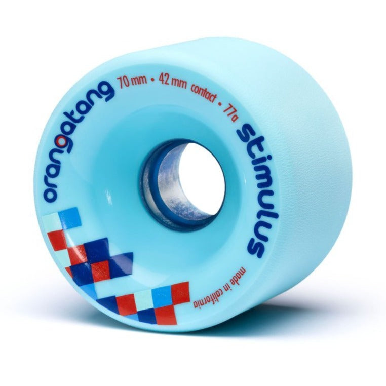 Blue 77a Stimulus Orangatang Longboard Wheels