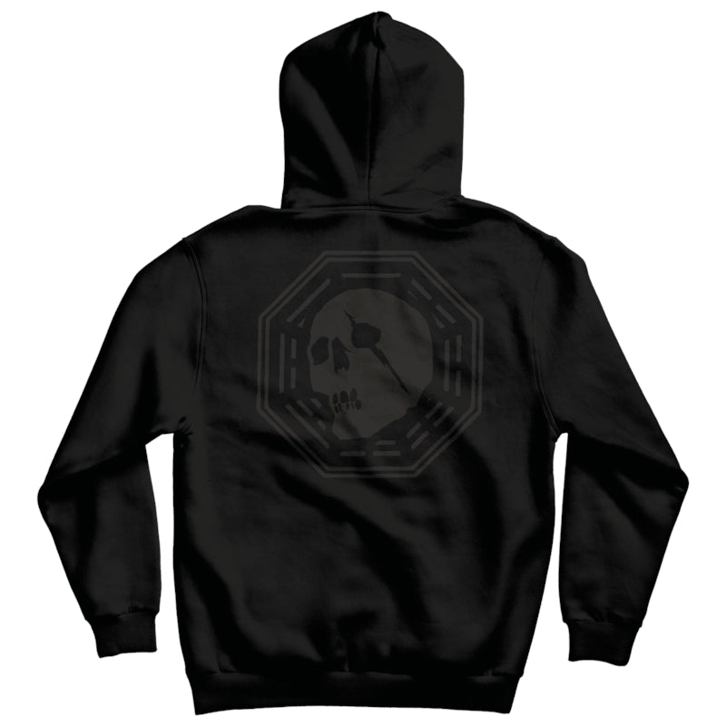 Black Mars1 Capita Snowboard Fleece Hoodie Back