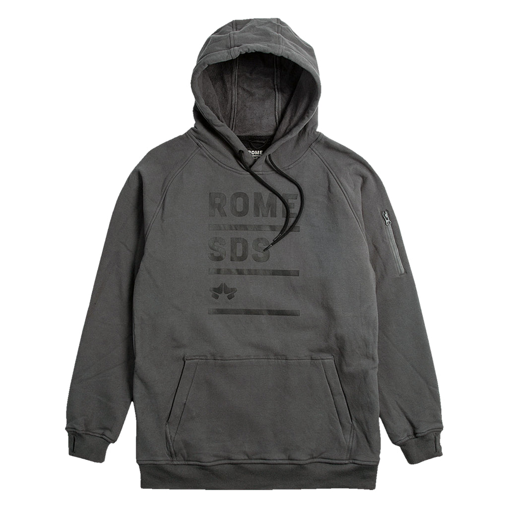 Grey Rome Snowboard Riding Hoodie