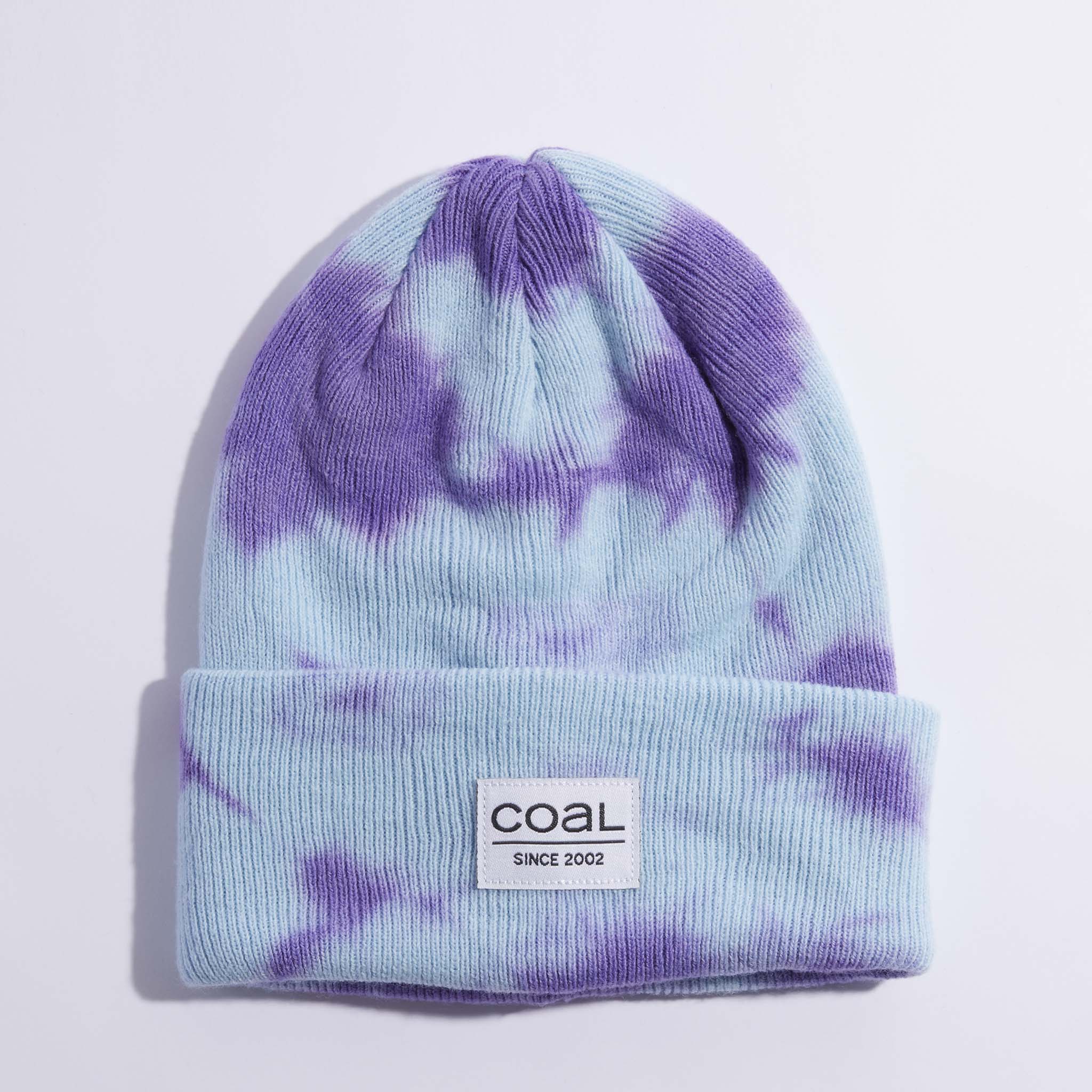 Purple Tie Dye The Standard Coal Beanie