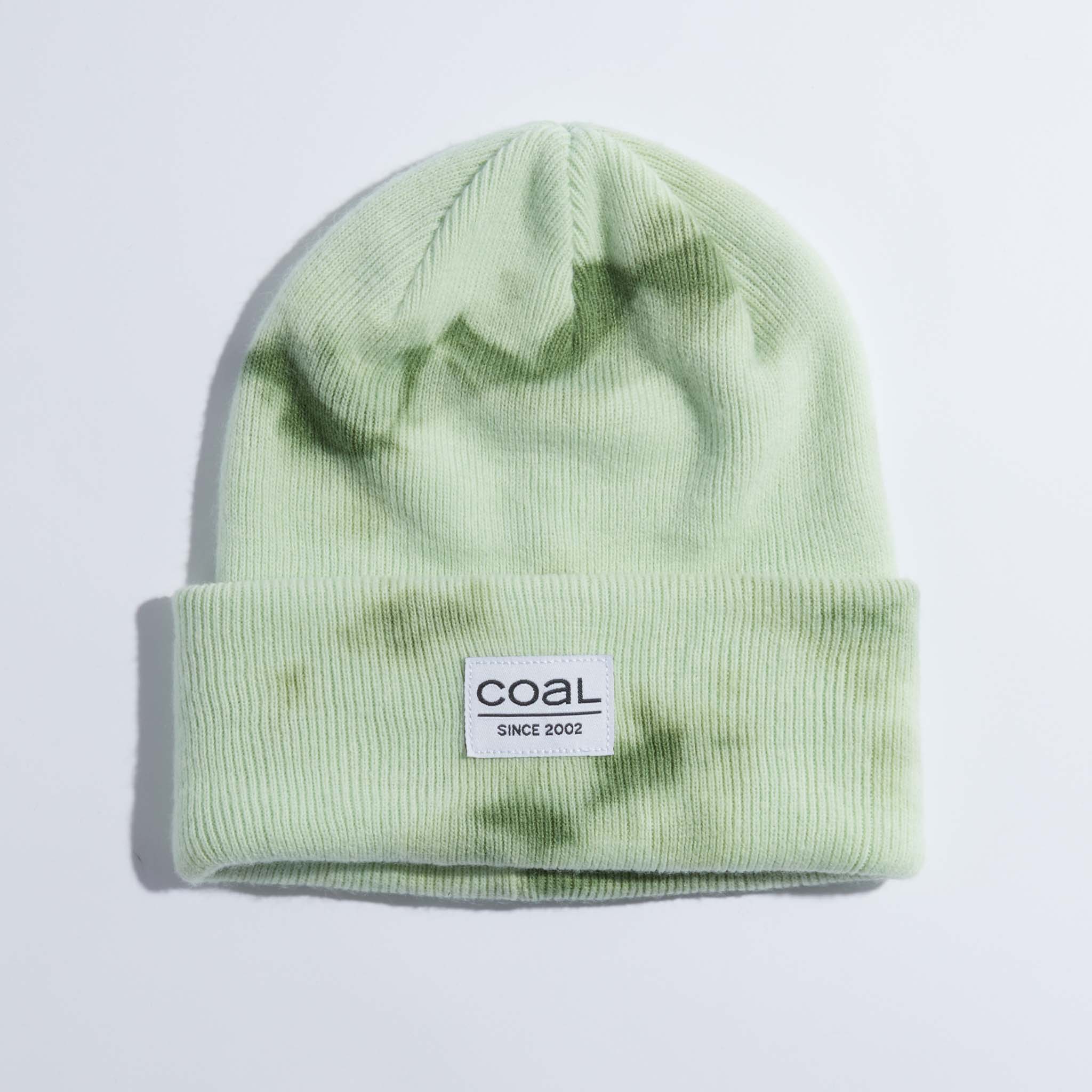 Light Green Tie Dye The Standard Coal Beanie