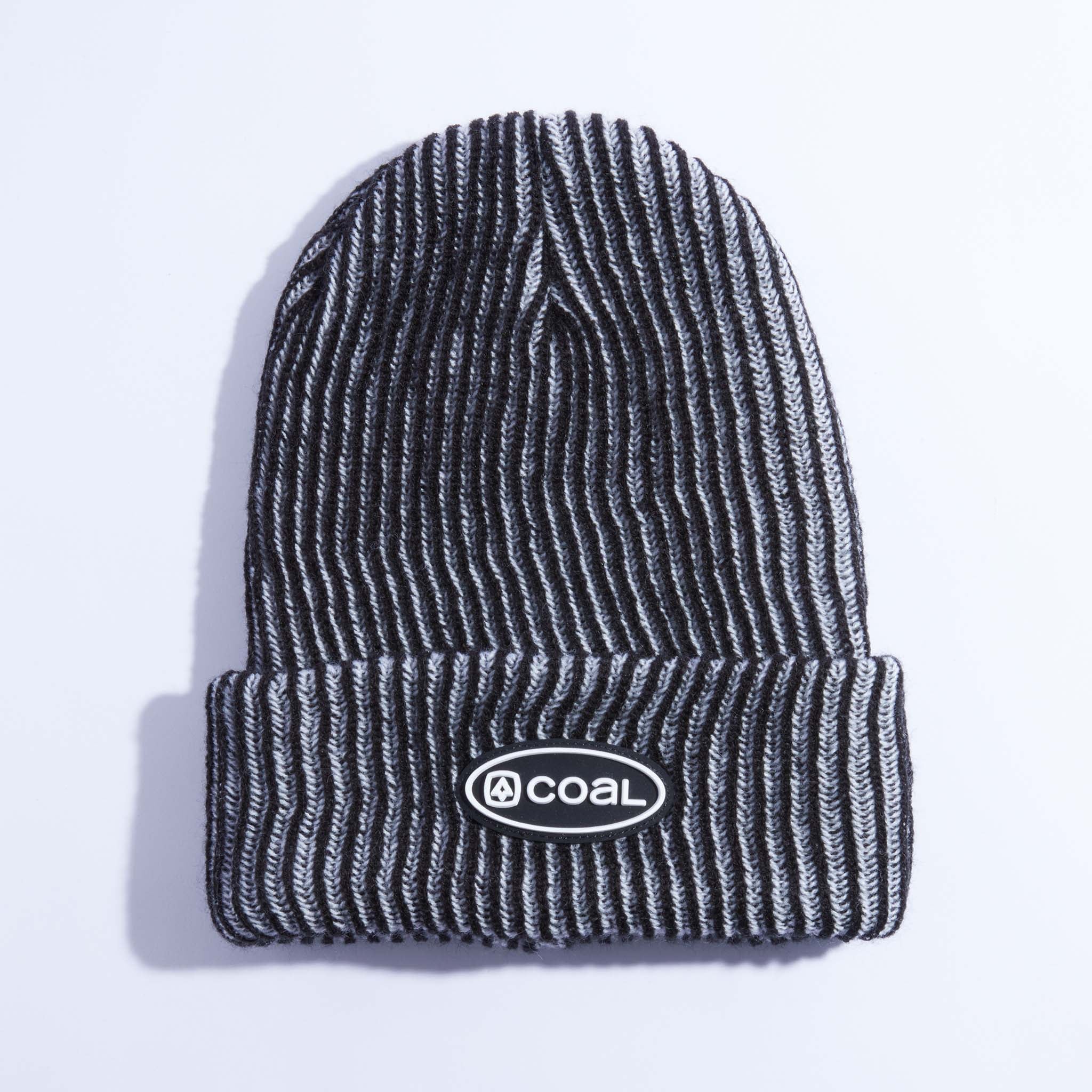 Black Ultra Tall Knit Benny Coal Beanie