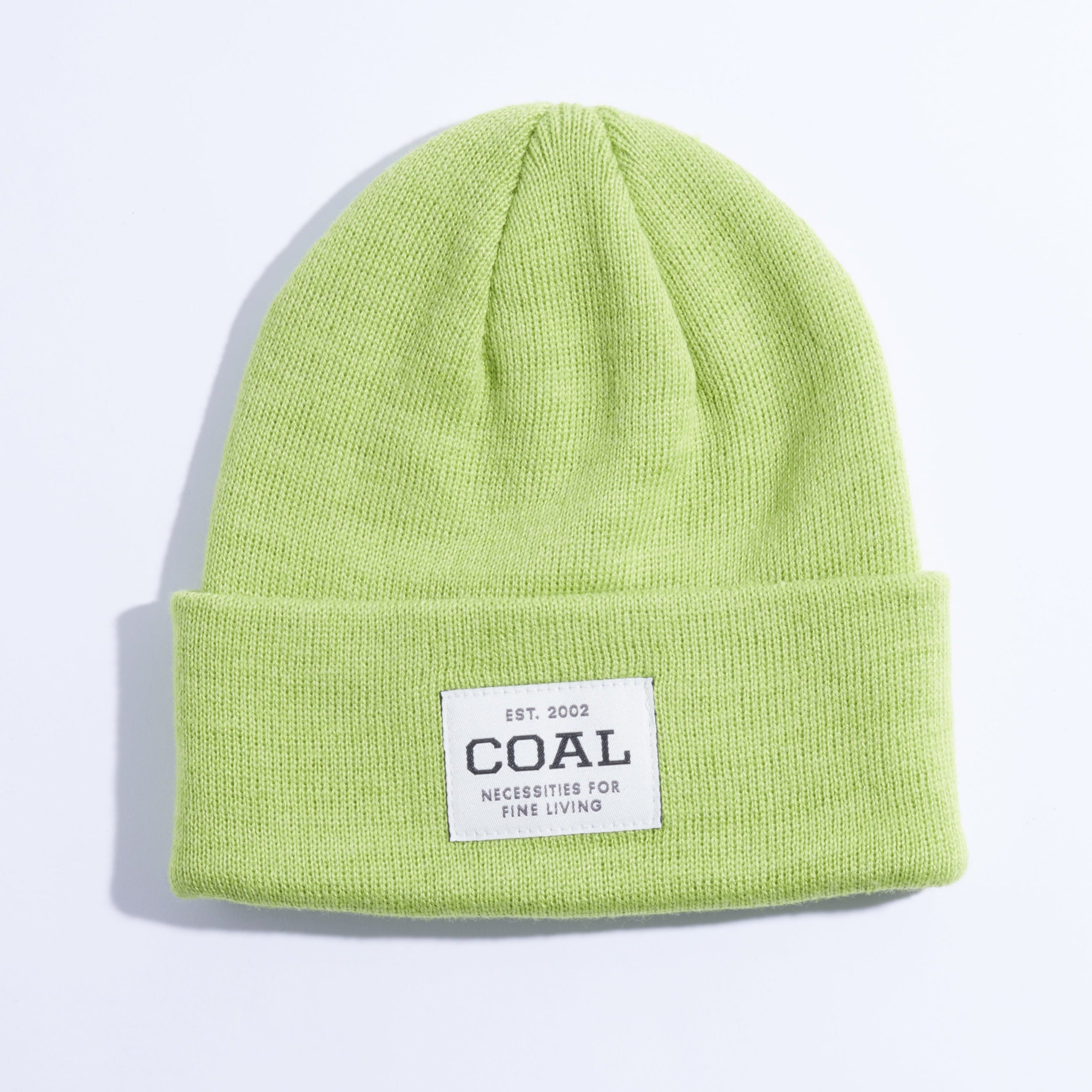 Acid Green Uniform Kids Coal Beanie