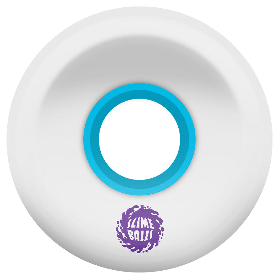 OG Slime White 78a Slime Balls Skateboard Wheels