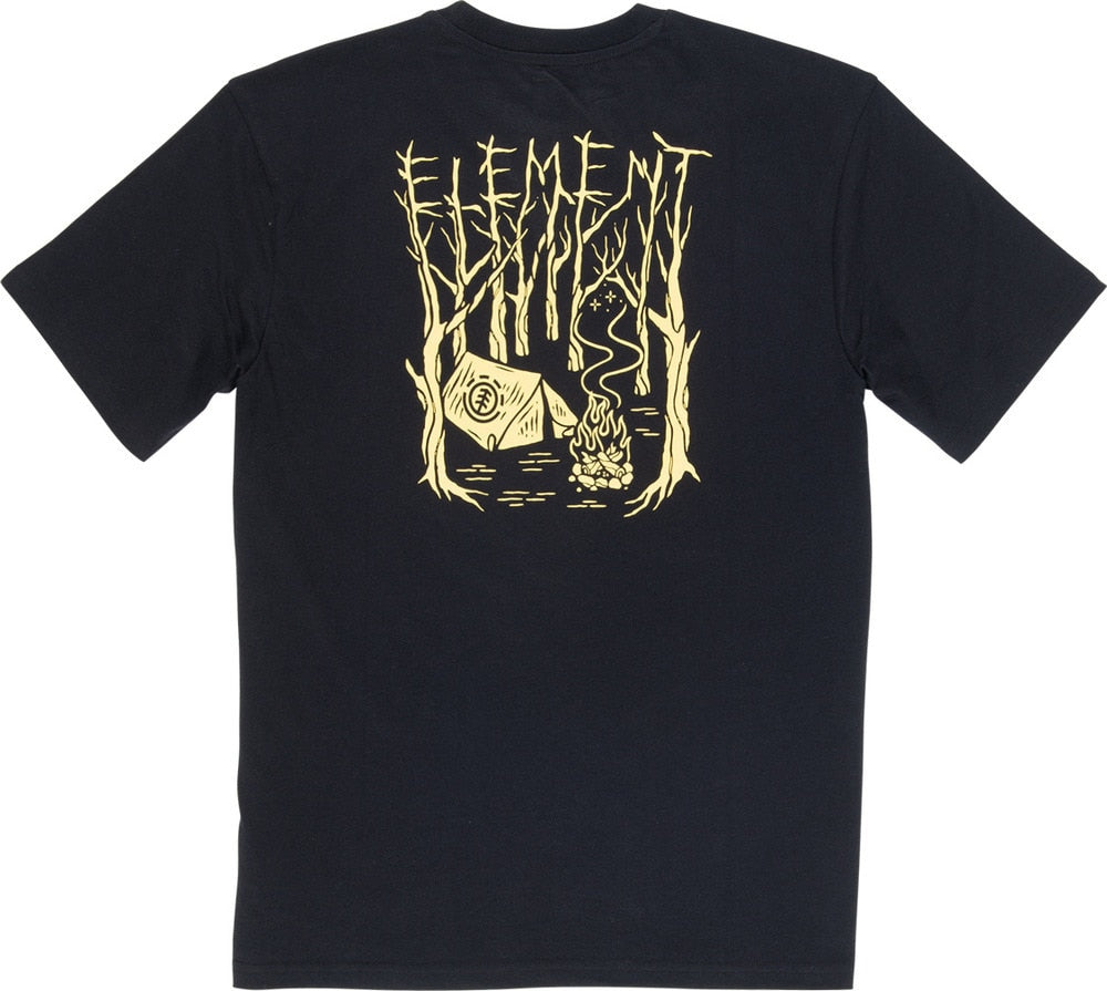 Element Skateboards Woodland Tee - Flint Black