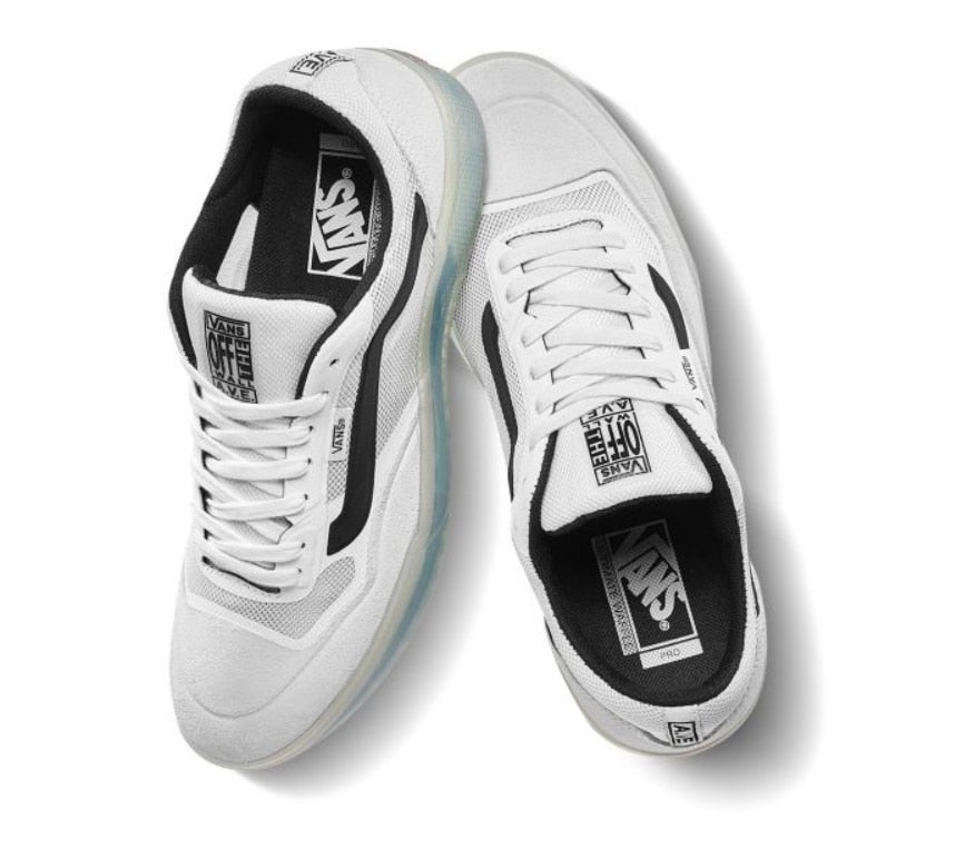 Vans AVE Pro Skateboard Shoe - Blanc De Blanc