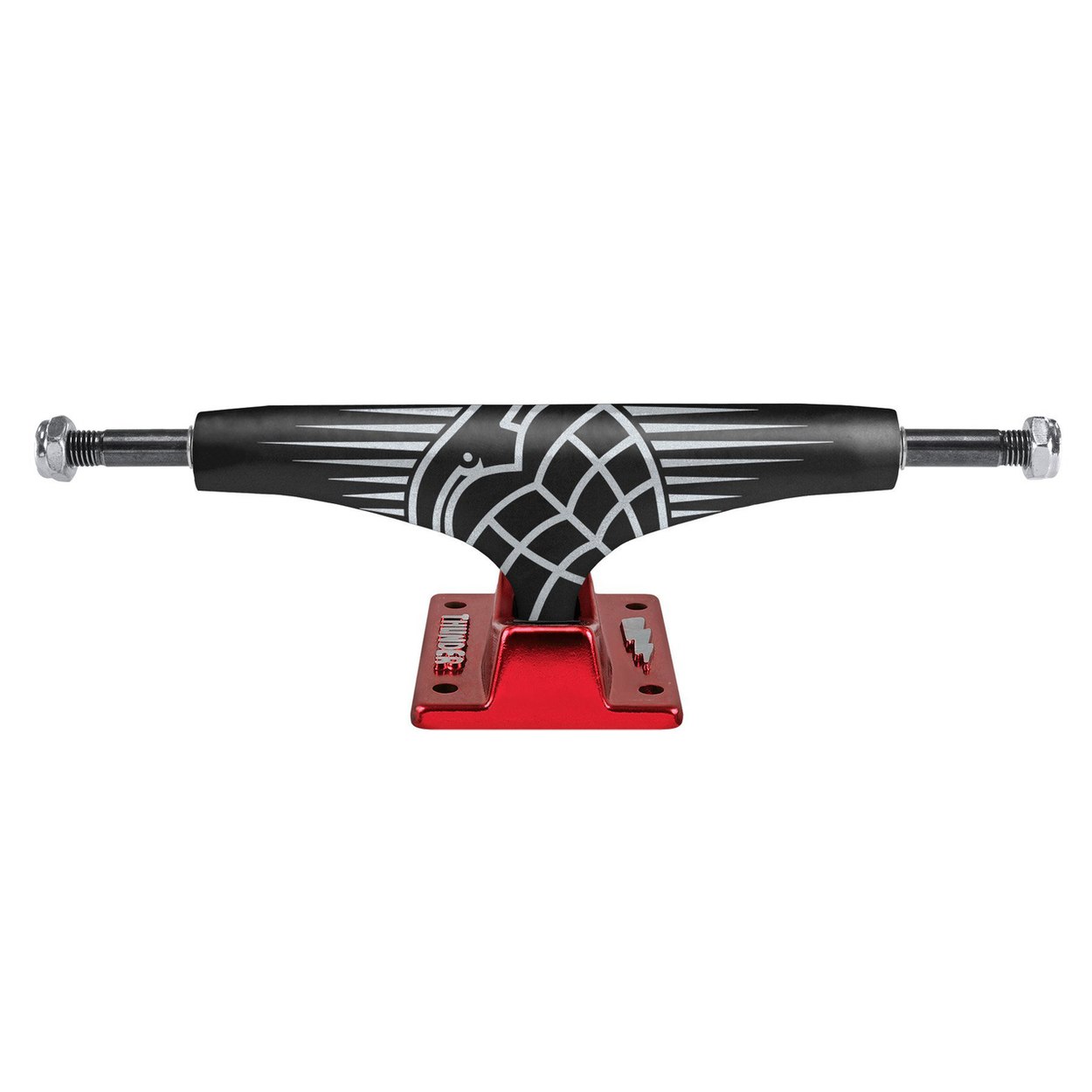 Thunder Rogue Sonora Black/Red Hollow Lights Skateboard Trucks