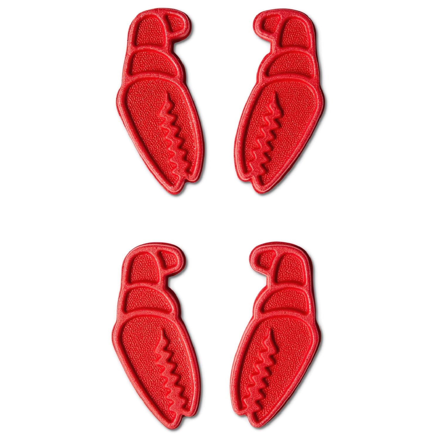 Red Mini Claw Crab Grab Stomp Pads