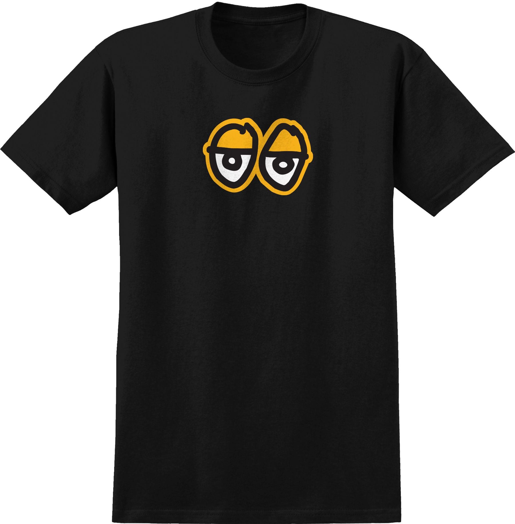 Black/Gold Krooked Eyes T-Shirt