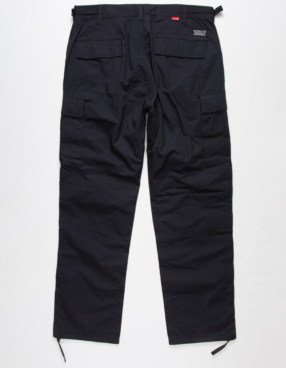 Jet Black Levi's Skateboarding Cargo Pants Back