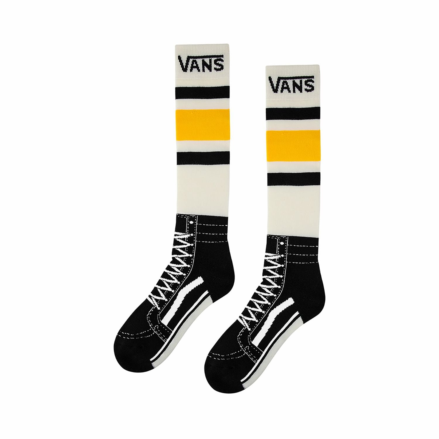 Lemon Chrome Vans Snow Snowboarding Socks