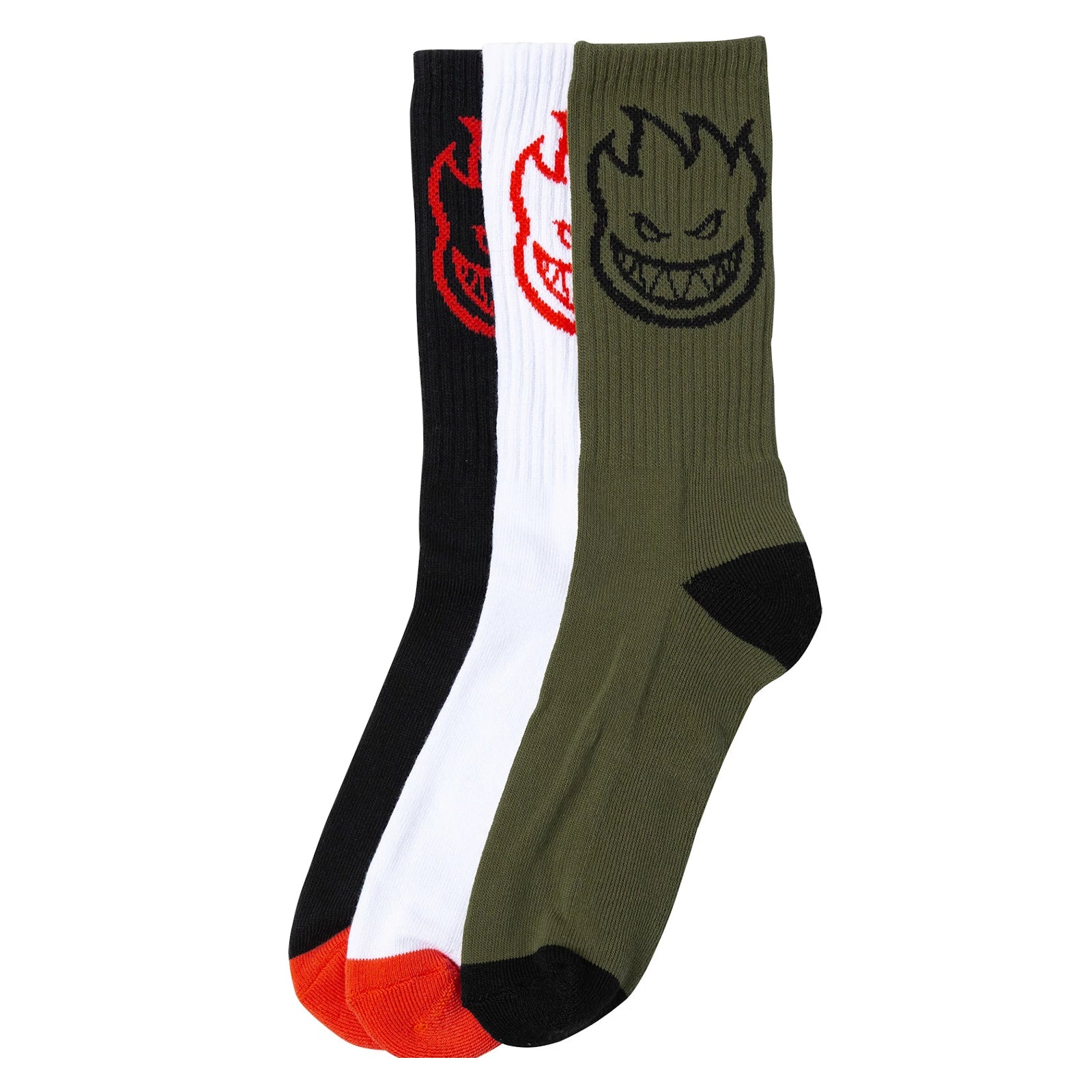 3-Pack Bighead Spitfire Wheels Socks