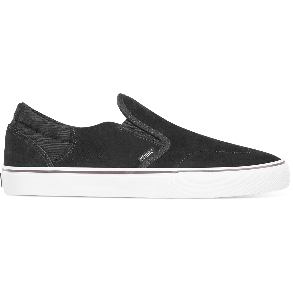 Chase Hawk Black Marana Slip Etnies Skateboarding Shoe