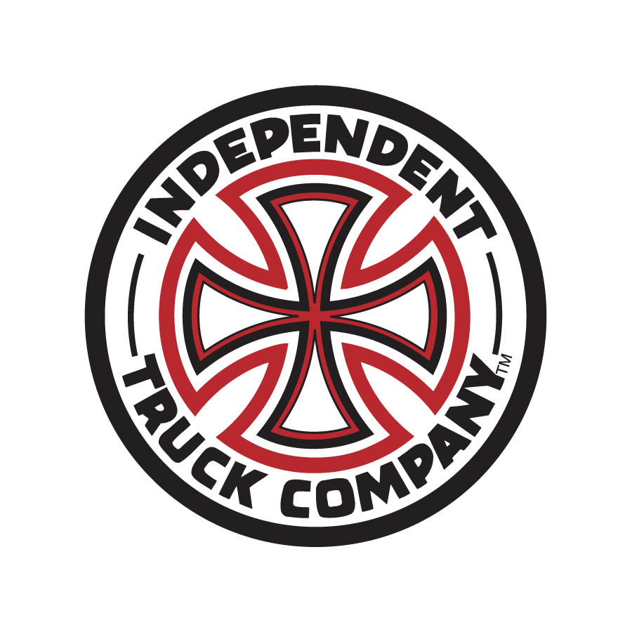 Independent Bar Cross Logo Sticker