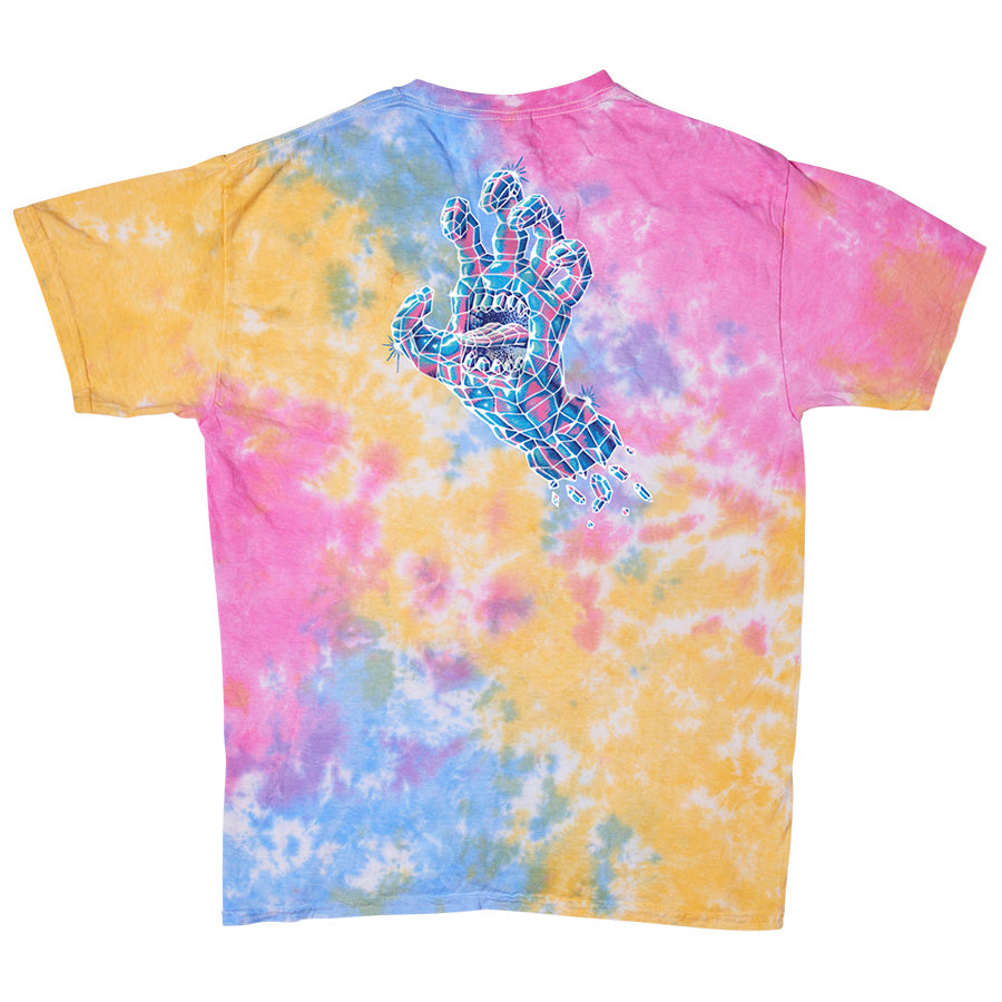 Sherbet Crystal Hand Santa Cruz T-Shirt Back